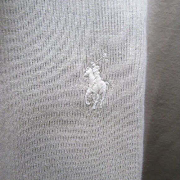 NEW RALPH LAUREN Mens Ombre Cotton Blend Smooth Hoodie Beige Size XXL - Picture 4 of 11